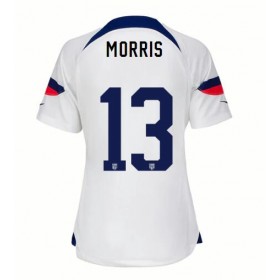 Goedkope USA Morris 13 Jordan Dames Thuisshirt World Cup 2022